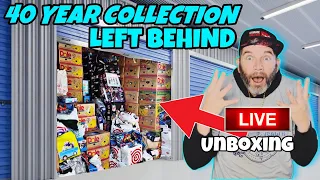 40 year collection left behind live unboxing pt1