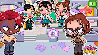 ¡MI HIJA SE ESCAPA DE LA ESCUELA CON SUS AMIGOS🏃‍♀️! *¡ ESTAN CASTIGADOS?😨😰! en AVATAR WORLD *NALA💞