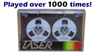 Playing a cassette tape over ONE THOUSAND times!