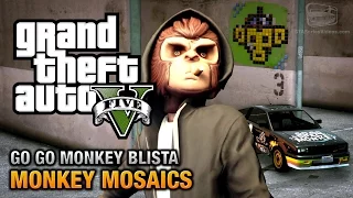 GTA 5 - Monkey Mosaics Location Guide (Go Go Monkey Blista) [PS4 & Xbox One]