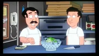 Family Guy - Every Pizza Place ruins salad