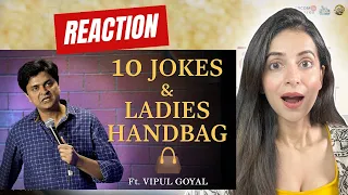 10 JOKES & LADIES HANDBAG | VIPUL GOYAL ( REACTION ) Mitthi Reacts