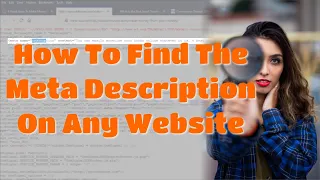 How To Find The Meta Description On Any Website