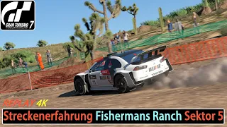 GRAN TURISMO 7 | Streckenerfahrung | Fishermans Ranch Sektor 5 | REPLAY 4K | PS5