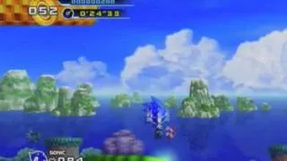 Sonic 4: Episode 1. Speed's My Game Achievement, 58 seconds