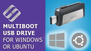 How to Create 💻 a Multiboot USB Drive 💽 for Windows 7, 8, 10 or Ubuntu