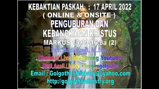 Markus 15:33-16:8a  - Penguburan dan Kebangkitan Kristus