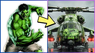 AVENGERS BUT HELICOPTER 🔥 ALL CHARACTERS ( MARVEL & DC ) 2024