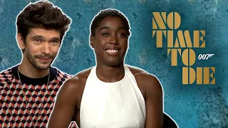 "It's an ode to classic cinema!" Lashana Lynch & Ben Whishaw | James Bond: No Time To Die