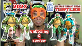 SDCC 2023 Loyal Subjects BST AXN IDW Teenage Mutant Ninja Turtles Unboxing and Review!