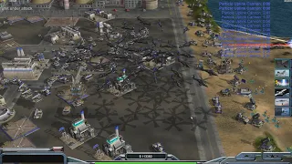 " Whoo, be careful now " USA Super Weapon - 1 v 6 HARD - Command & Conquer Generals Zero Hour