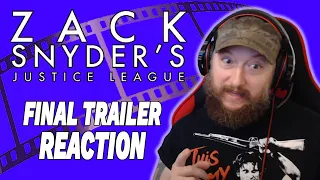 ZACK SNYDER'S JUSTICE LEAGUE FINAL TRAILER REACTION HBO MAX