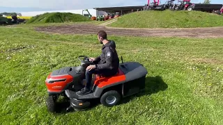 Husqvarna TC 114 NEU, Lagernd, magnetische Messerkupplung