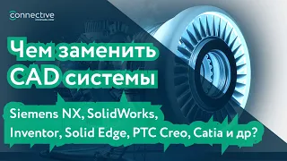 Чем заменить СAD системы Siemens NX, SolidWorks, Inventor, Solid Edge, PTC Creo, Catia? ZW3D