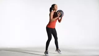 Medicine Ball Jumping Squat Jack X Hop | Legs for Days | 24Life