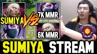 How SUMIYA Invoker vs 7K MMR TA, and vice versa | Sumiya Invoker Stream Moment #444