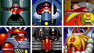 Sonic 1, 2, 3&K, CD & Mania: All Final Bosses (As Sonic)