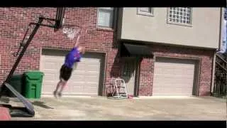 11 Year Old Dunks on 9 Feet