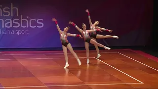 Bulmershe - GOLD - G2 FIG Trio - Aerobic British Champs 2019