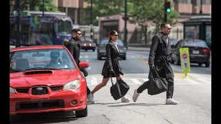 Baby driver: Bank Heist Opening Scene (jon Hamm, jon Bernthal )