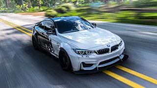 BMW M4 2014 Drift - Forza Horizon 5 Realistic Driving | Logitech G29 Gameplay