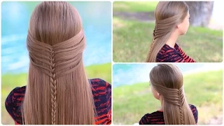 Mermaid Half Braid Tutorial | Cute Hairstyles