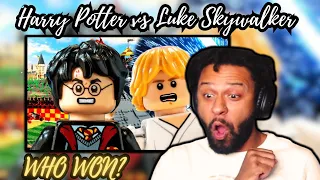 WHO WON? | FIRST TIME | Harry Potter vs Luke Skywalker. Epic Rap Battles Of History | REACTION