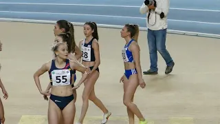 60 m Final W 7.35 Olivia Fotopoulou 1. Place (CYP) 27th Balkan Indoor Championships Istanbul 2022