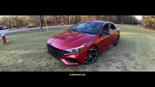 Video 2022 Hyundai Elantra N Line Test Drive w/POV