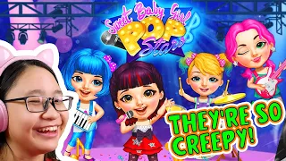 Sweet Baby Girl Pop Stars - Creepy Baby Girl Pop Stars??