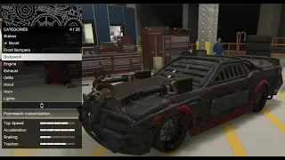 GTA 5 - Arena War DLC Vehicle Customization - Apocalypse Dominator (Death Race Mustang) and Review