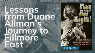 Lessons from Duane Allman’s Journey to Fillmore East: Byington Lecture on the Contemporary South