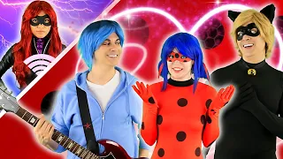 Who should MIRACULOUS Ladybug DATE? CAT NOIR or LUKA? Will ALYA become LADY WIFI?! COSPLAY FOR TEENS