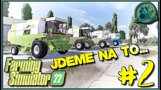 PRVNÍ TRASY!? | Farming Simulator 22 "Plechová kavalérie" #02