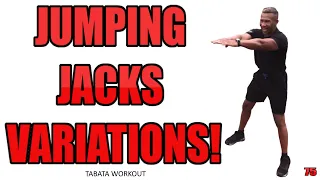 Four Jumping Jacks Variations Tabata Workout - BURN FAT 36 HOURS 2020