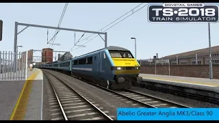Train Simulator 2018 gameplay London liverpool street to ipswich (Great Eastern Mainline)