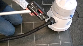 Hoover Aquamaster S4470 Vacuum Cleaner Dry Pick Up Demonstration Part Two