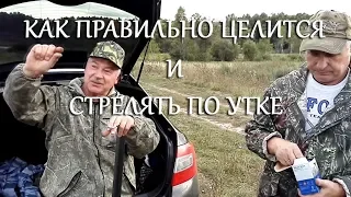 Как правильно целится и стрелять по утке