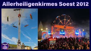 Soest Allerheiligenkirmes 2012 kompletter Rundgang  | Transformer | Rocket | Parkour | Alex Airport