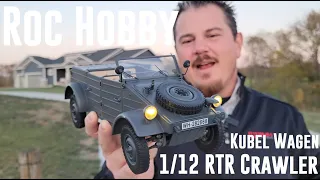 ROC Hobby | FMS - Kubelwagen - 1:12 RTR Crawler - Unbox & Run