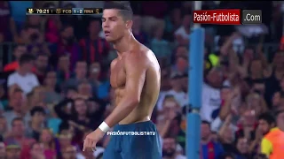 Olha o Golaço que Cristiano Ronaldo fez no jogo contra Barcelona |  Super Copa da Espanha