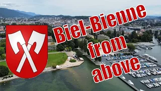 Biel-Bienne la Biellingue #drone #vol #bienne #biel #paysage #vidéo #photo #4k #suisse #bielersee