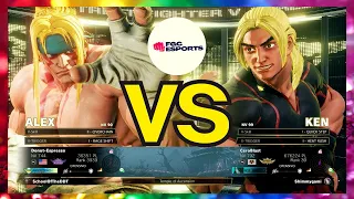 SFV CE | Donut-espresso (ALEX) vs Ceroblast (KEN) | STREET FIGHTER V CE | High Level Gameplay