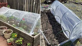 how to assemble grow tunnel