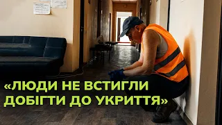 Ракетний удар по центру селища на Сумщині: людям не вистачило кілька хвилин, аби добігти в укриття