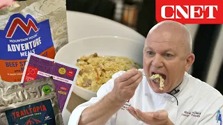 Chef Tastes Dehydrated Camping Food for the First Time