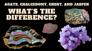 What is the Difference Between Agate, Jasper, Chalcedony, and Chert? #gems #science #crystals #rocks