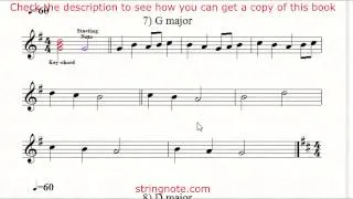 Learn to sing notes on a music sheet Grade 2