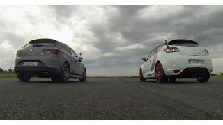 Drag Race : Mégane R.S. Trophy-R VS Leon Cupra Sub8 (Motorsport)