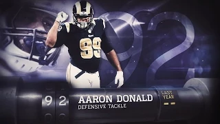 #92 Aaron Donald (DE, Rams) | Top 100 Players of 2015